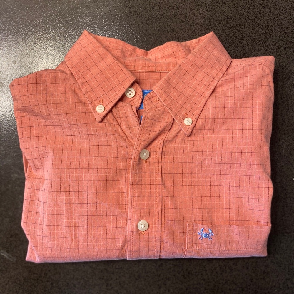 Coast Salmon Casual Button Down Shirt